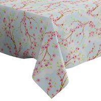 Handgemachte Dekorative Tischdecke, Schöne Blüten Kirsche Textur Muster Druck, Rechteck/Quadrat, Wohnkultur Stoff von Letsstartwith1