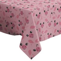 Handgemachte Dekorative Tischdecke, Niedlicher Schweine-Symbol-Neujahrs-Druck, Rechteckig/Quadratisch, Wohndekor-stoff von Letsstartwith1