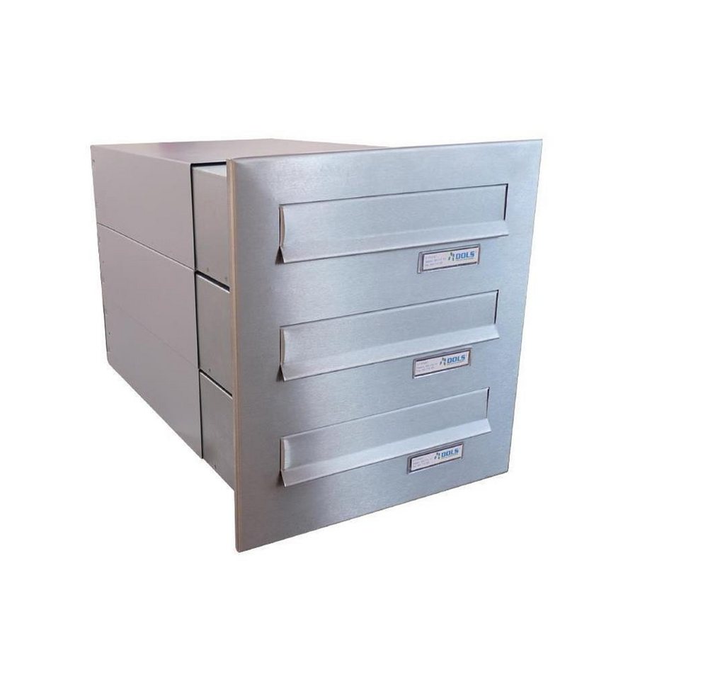 Letterbox24 Briefkasten BV-Serie 2-6 fach Edelstahl Mauerdurchwurf Briefkastenanlage Letterbox24 Briefkasten BV-Serie 2-6 fach Edelstahl Mauerdurchwurf Briefkastenanlage von Letterbox24