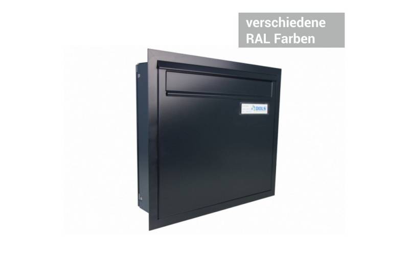 Letterbox24 Durchwurfbriefkasten Zaun Durchwurfbriefkasten mit Abdeckrahmen in RAL Farben - A-03 Letterbox24 Durchwurfbriefkasten Zaun Durchwurfbriefkasten mit Abdeckrahmen in RAL Farben - A-03 von Letterbox24