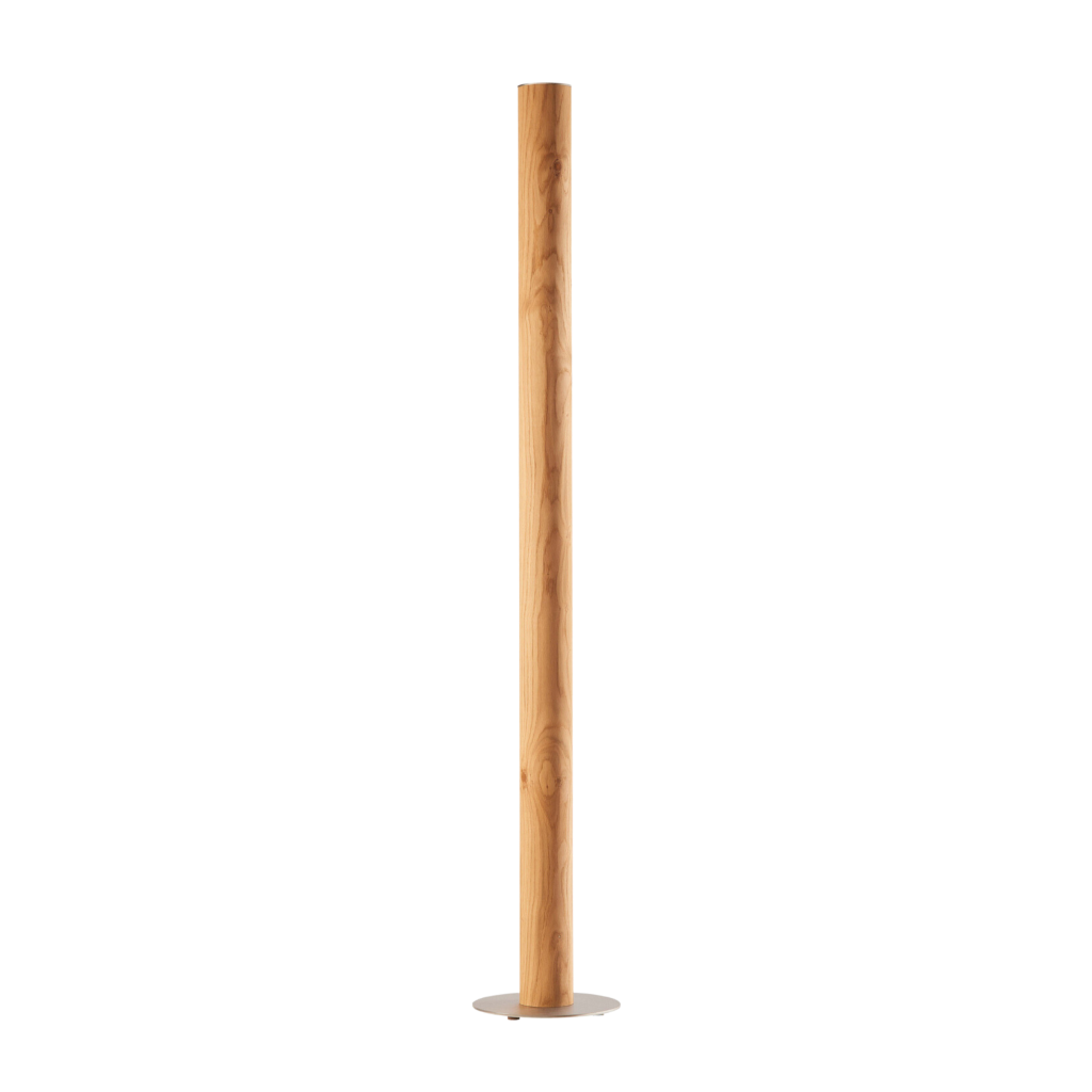 LeuchtNatur - Gracia - schlanke Säule aus Holzfurnier als Stehleuchte von LeuchtNatur