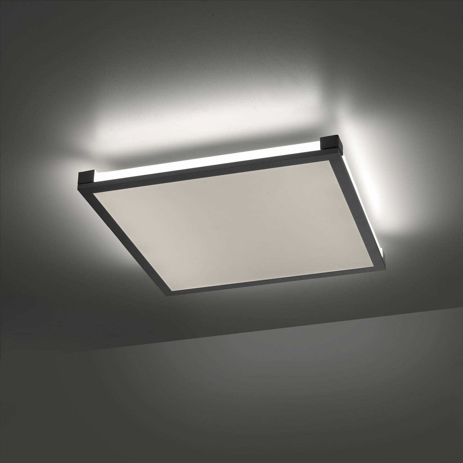 LED-Deckenlampe Mario 45x45cm, dimmbar, RGBW von JUST LIGHT.