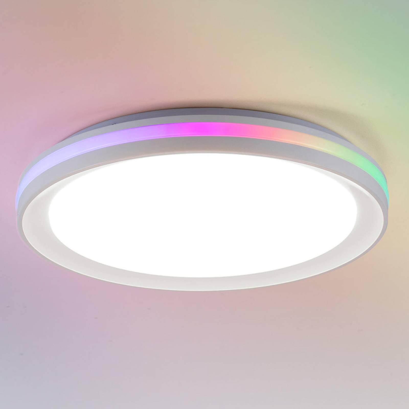 LED-Deckenleuchte Ribbon, CCT, RGB von JUST LIGHT.