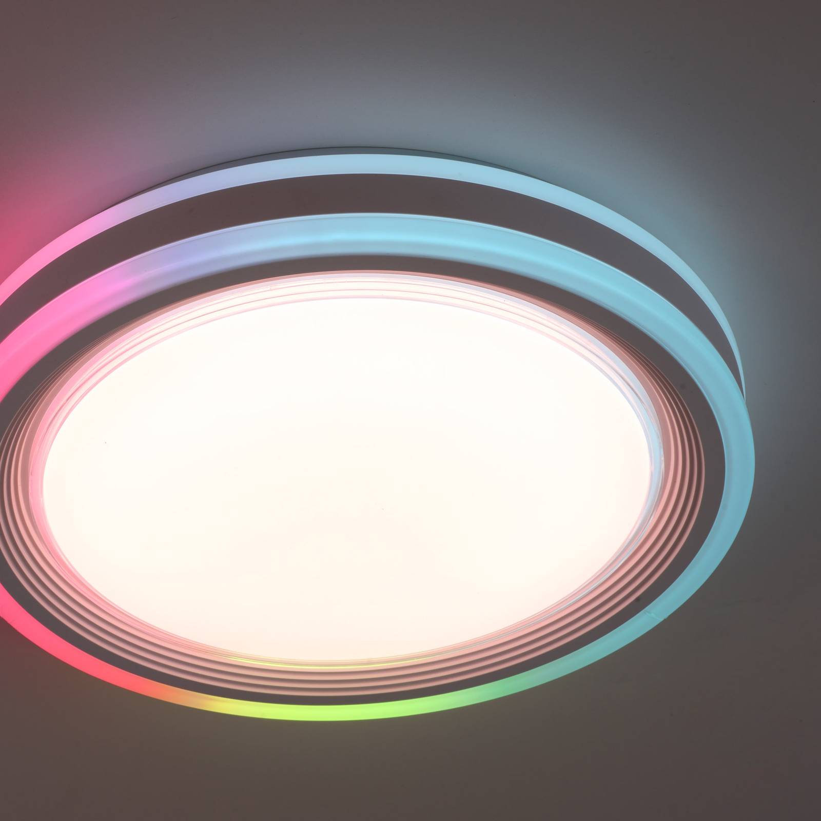 LED-Deckenleuchte Spheric, CCT, RGB, Ø 40cm von JUST LIGHT.