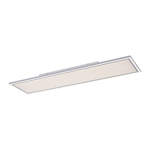 LeuchtenDirekt LED Deckenleuchte EDGING, weiss, 1xLED-Board/54W/2700-5000K, Innenleuchte, IP20, dimmbar, Funk-FB, CCT, Serienschalter, Memoryfunktion, 121,4 x 31,4 cm, 14852-16 LeuchtenDirekt LED Deckenleuchte EDGING, weiss, 1xLED-Board/54W/2700-5000K, Innenleuchte, IP20, dimmbar, Funk-FB, CCT, Serienschalter, Memoryfunktion, 121,4 x 31,4 cm, 14852-16 von LeuchtenDirekt