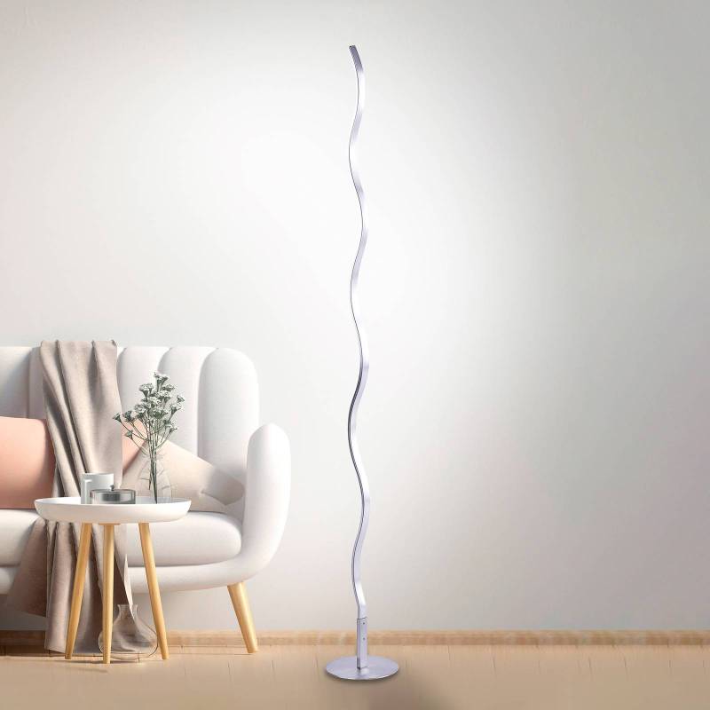 LED-Stehleuchte Wave 3.000K 120cm stahl von JUST LIGHT. GmbH