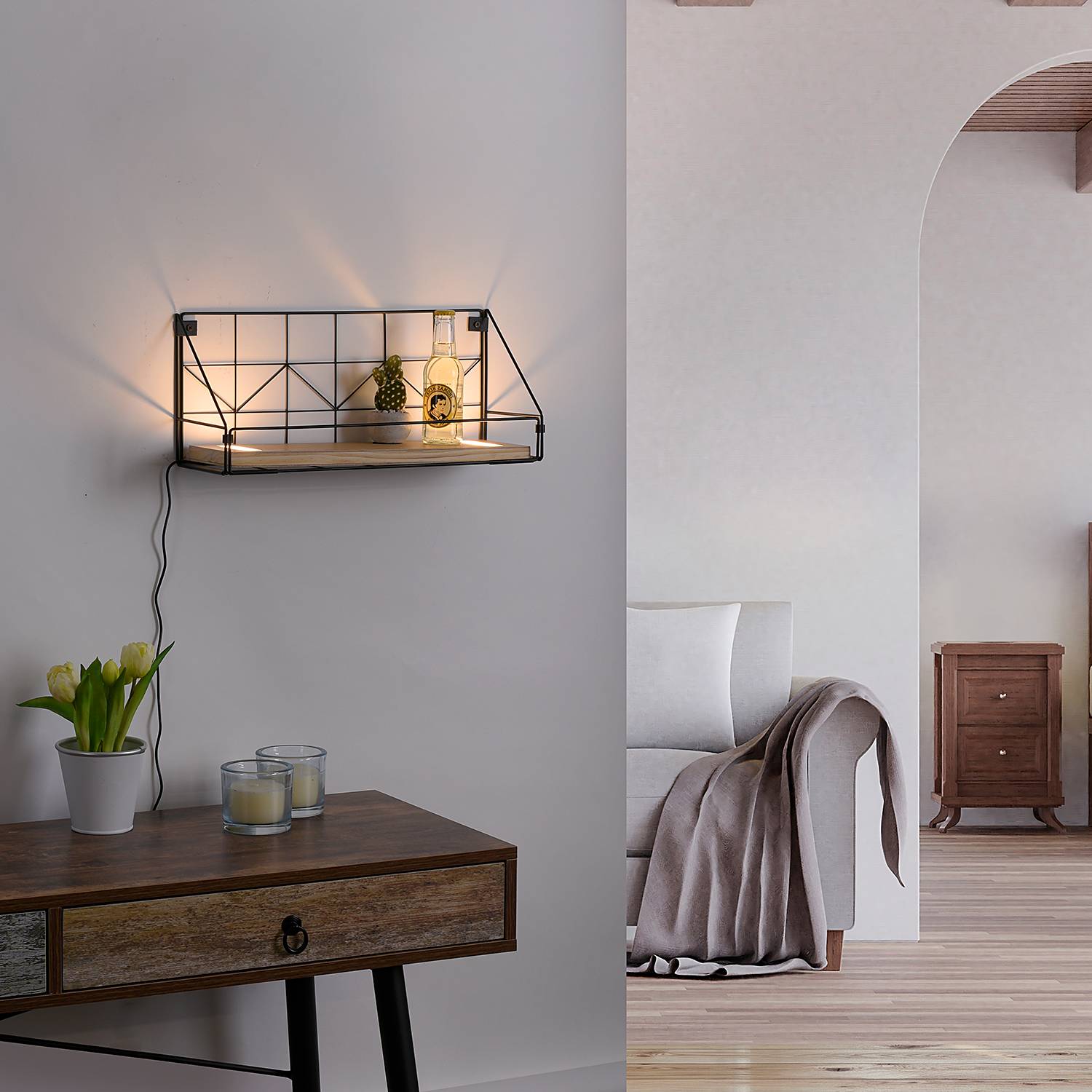 Wandbeleuchtung und andere Lampen von Möbel Online & LEUCHTEN DIREKT. kaufen bei