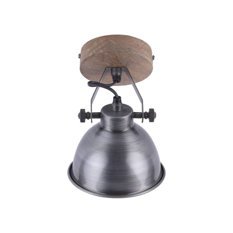 JustLight 1er Spot Samia eisen 21,5 x 15 cm E14, max. 40 W JustLight 1er Spot Samia eisen 21,5 x 15 cm E14, max. 40 W von Just Light.