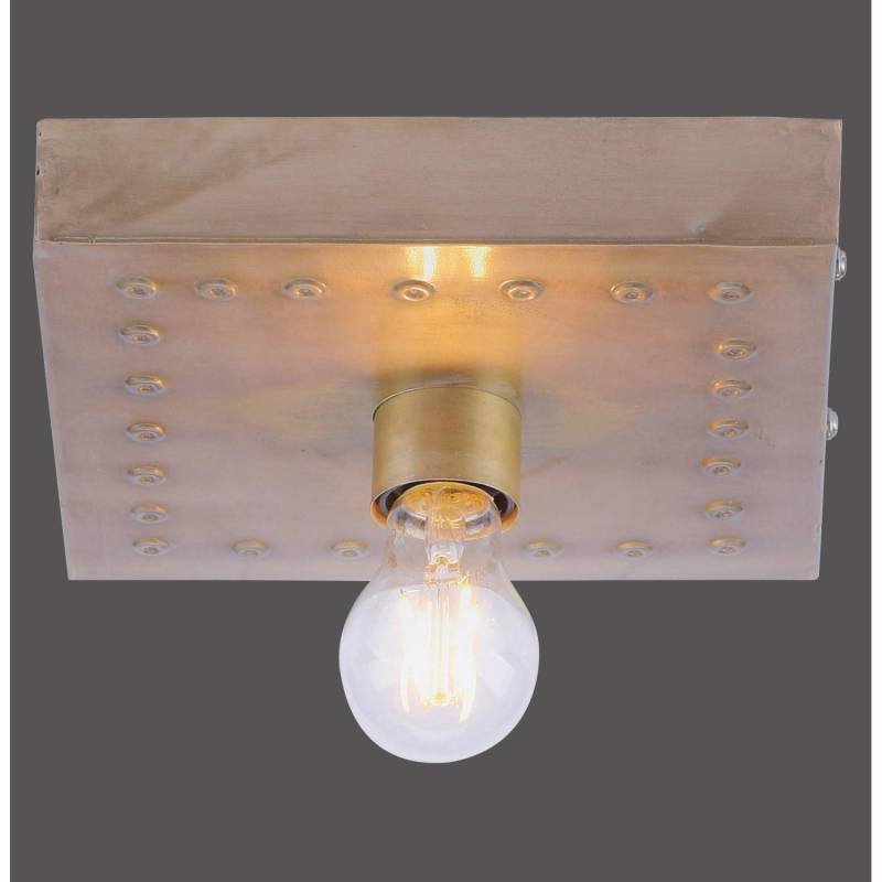 Just Light. Deckenleuchte Samia Gold 1-flammig von Just Light.