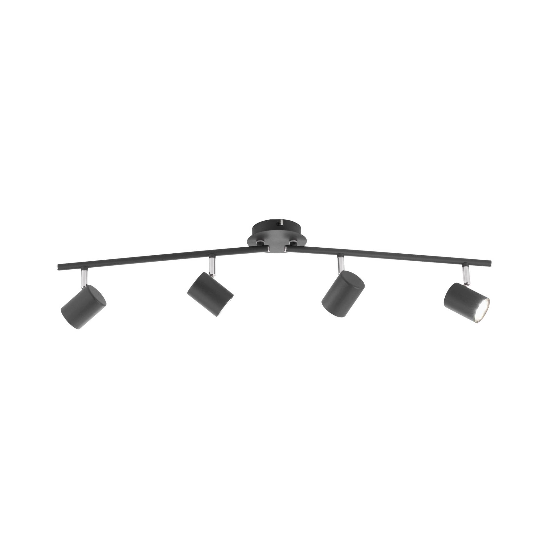Just Light Deckenleuchte 'Tarik' anthrazit 83,4 x 76,5 x 16 cm Just Light Deckenleuchte 'Tarik' anthrazit 83,4 x 76,5 x 16 cm von Just Light