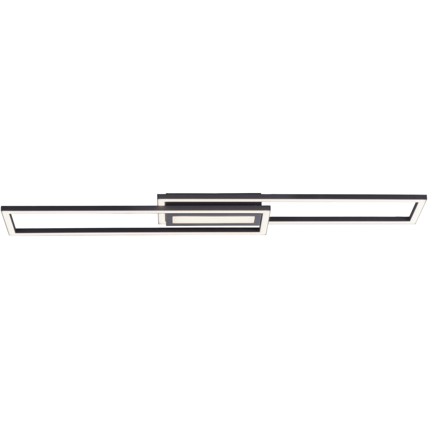 Just Light. LED-Deckenleuchte Asmina Schwarz 95 x 17,5 cm Just Light. LED-Deckenleuchte Asmina Schwarz 95 x 17,5 cm von Just Light.