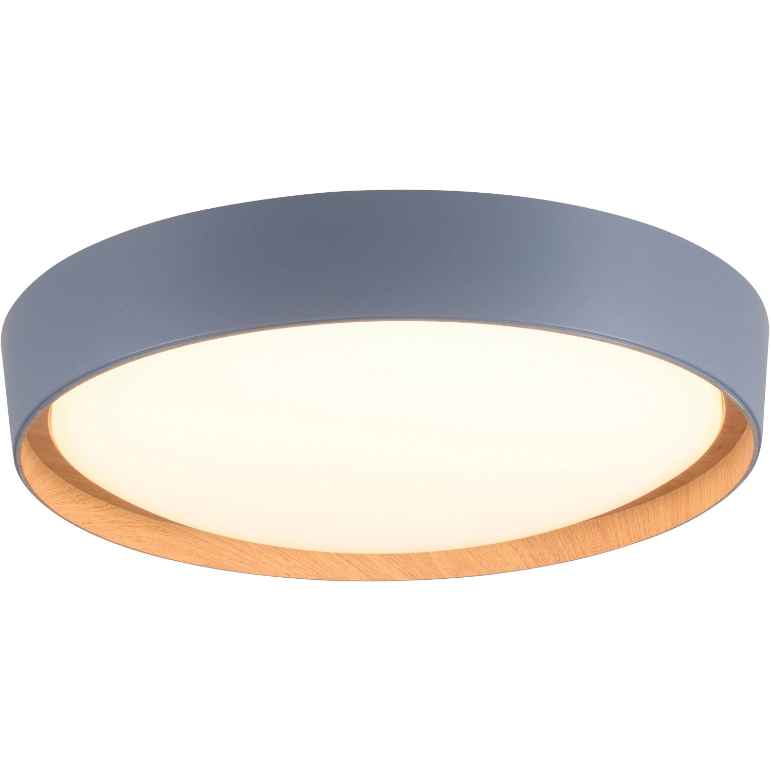 Just Light. LED-Deckenleuchte Emilia Ø 40 cm Grau von Just Light.