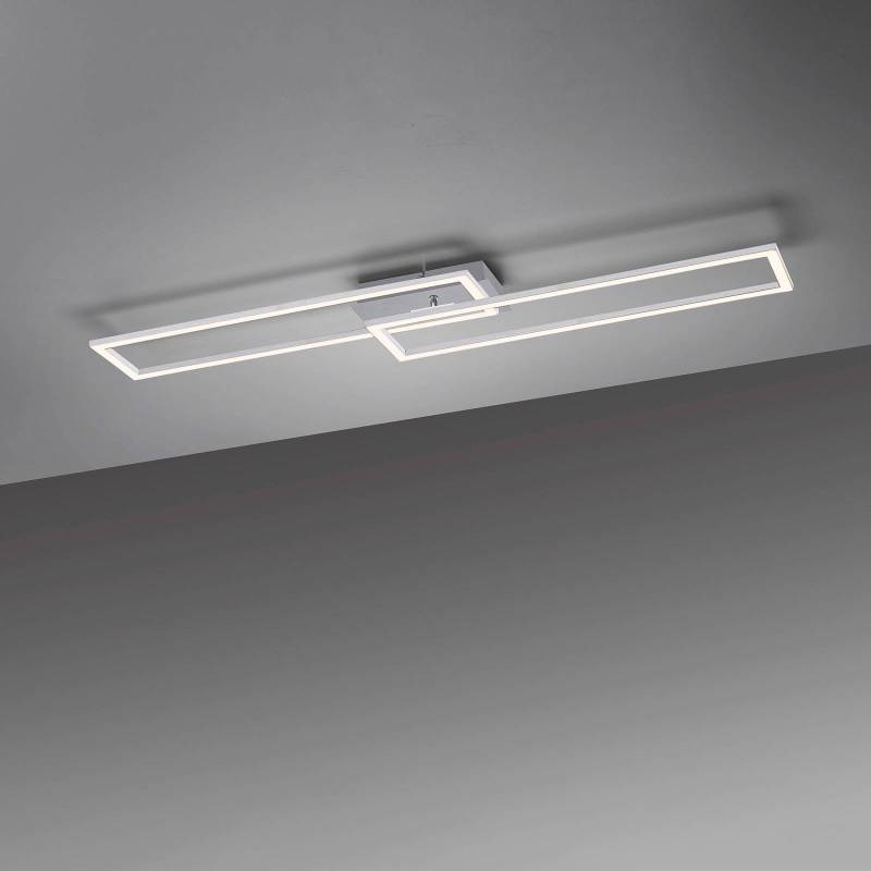 LED-Deckenleuchte Iven, stahl, dim, 101,6x19,8cm von JUST LIGHT. GmbH