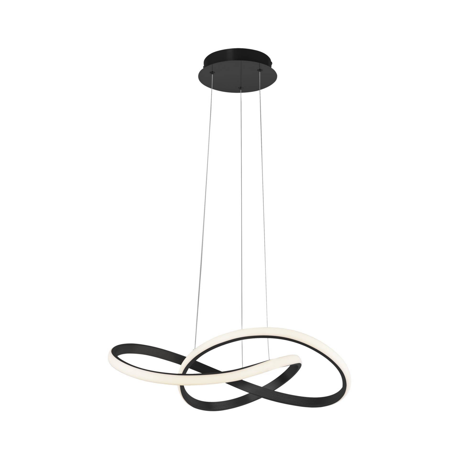Just Light LED-Pendelleuchte 'Maria' schwarz 57 x 120 x 57 cm 29,5 W Just Light LED-Pendelleuchte 'Maria' schwarz 57 x 120 x 57 cm 29,5 W von Just Light