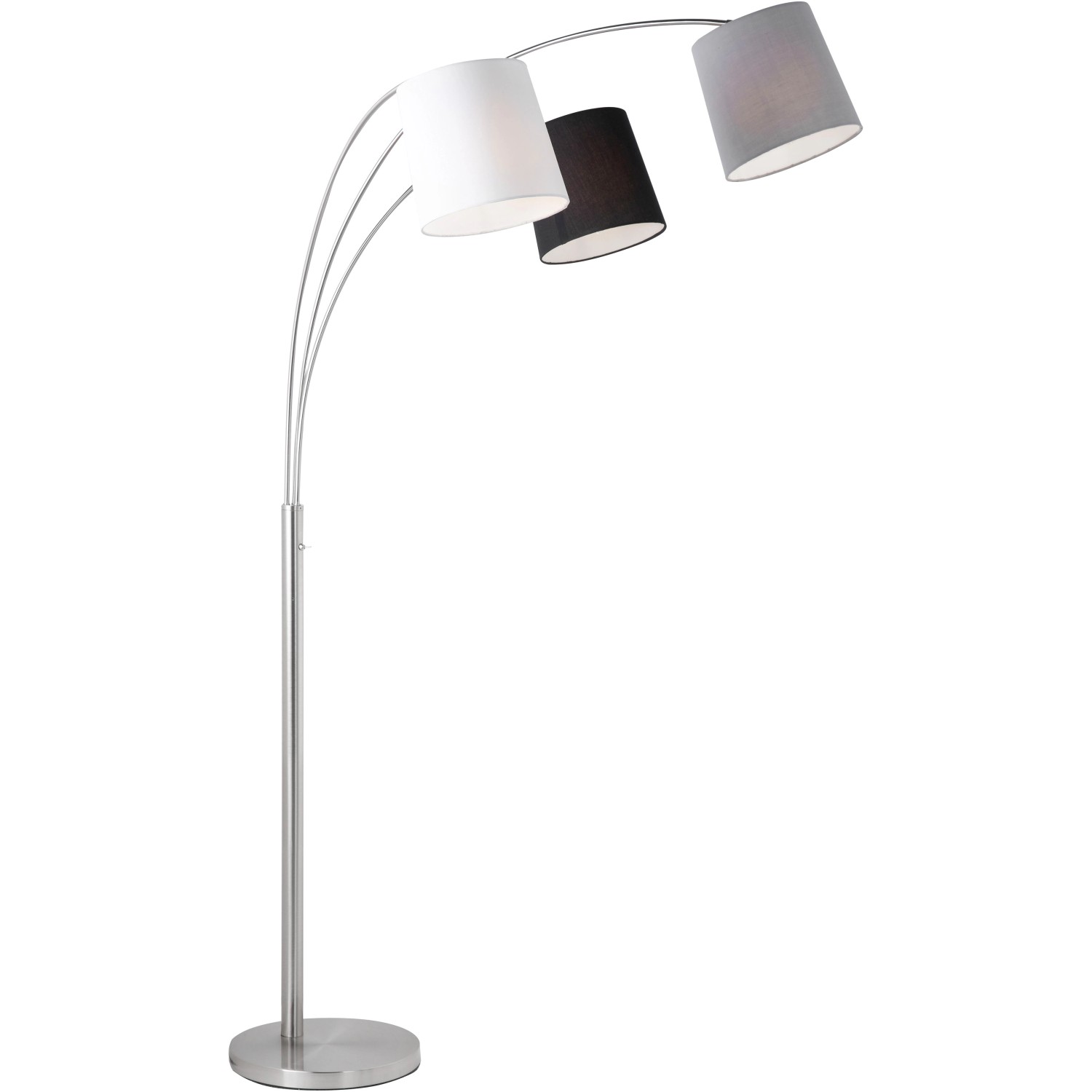 Just Light. LED-Stehleuchte Melvin 3-flammig E27 von Just Light.