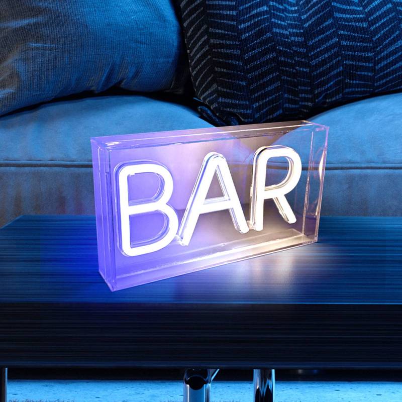 LED-Tischleuchte Neon Bar, USB von JUST LIGHT. GmbH