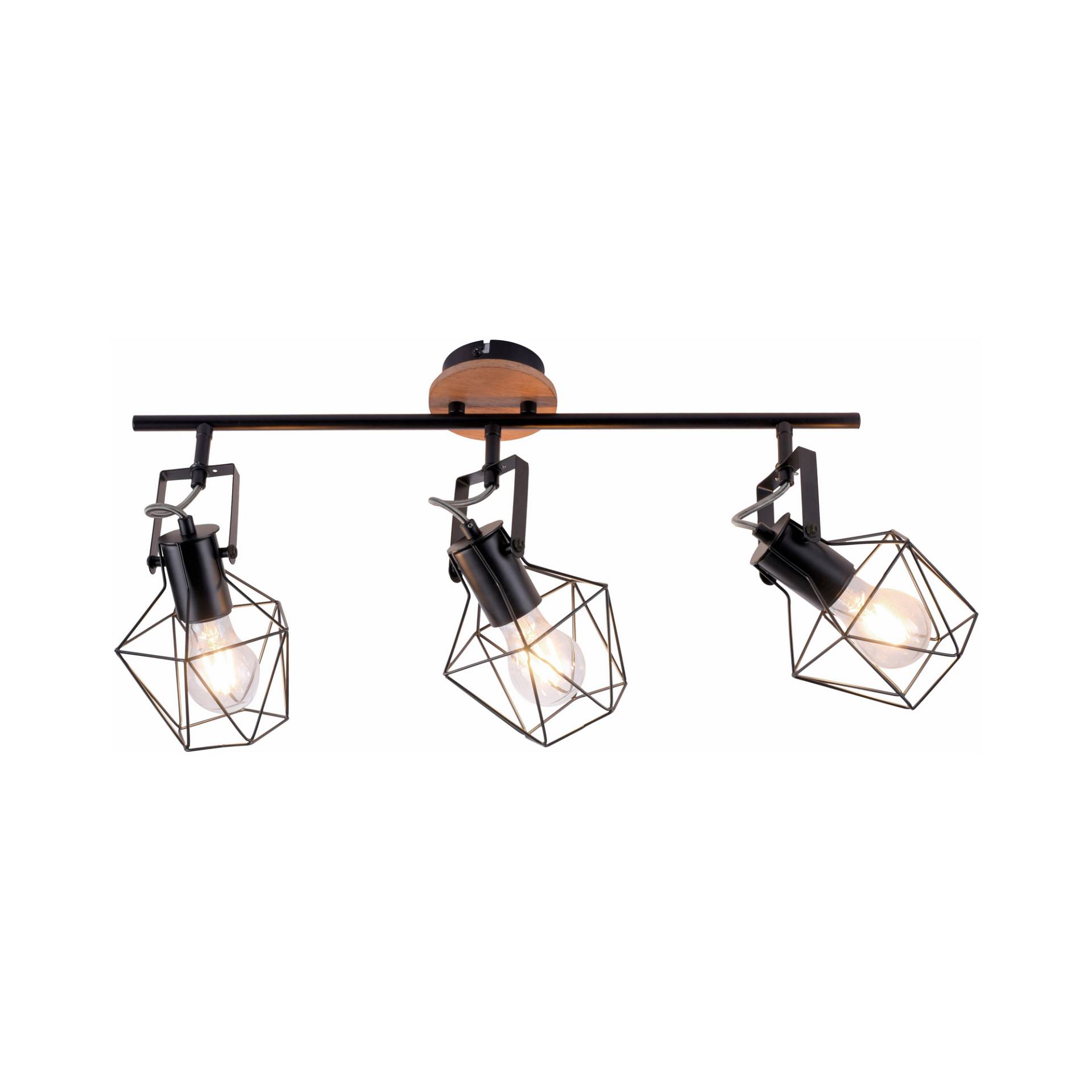 Just Light Wand- und Deckenleuchte 'Jaro' holzfarben/schwarz 83 x 28 x 3,1 cm Just Light Wand- und Deckenleuchte 'Jaro' holzfarben/schwarz 83 x 28 x 3,1 cm von Just Light
