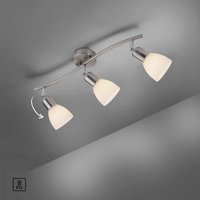 LeuchtenDirekt Wand- & Deckenleuchte KARO, 3x E14 max. 40Watt exkl., Innenleuchte, IP20 von JUST LIGHT