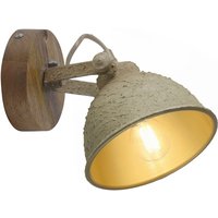 LeuchtenDirekt Wand- und Deckenleuchte SAMIA, 1x E14 max. 40,00 Watt, Innenleuchte, IP20 von JUST LIGHT