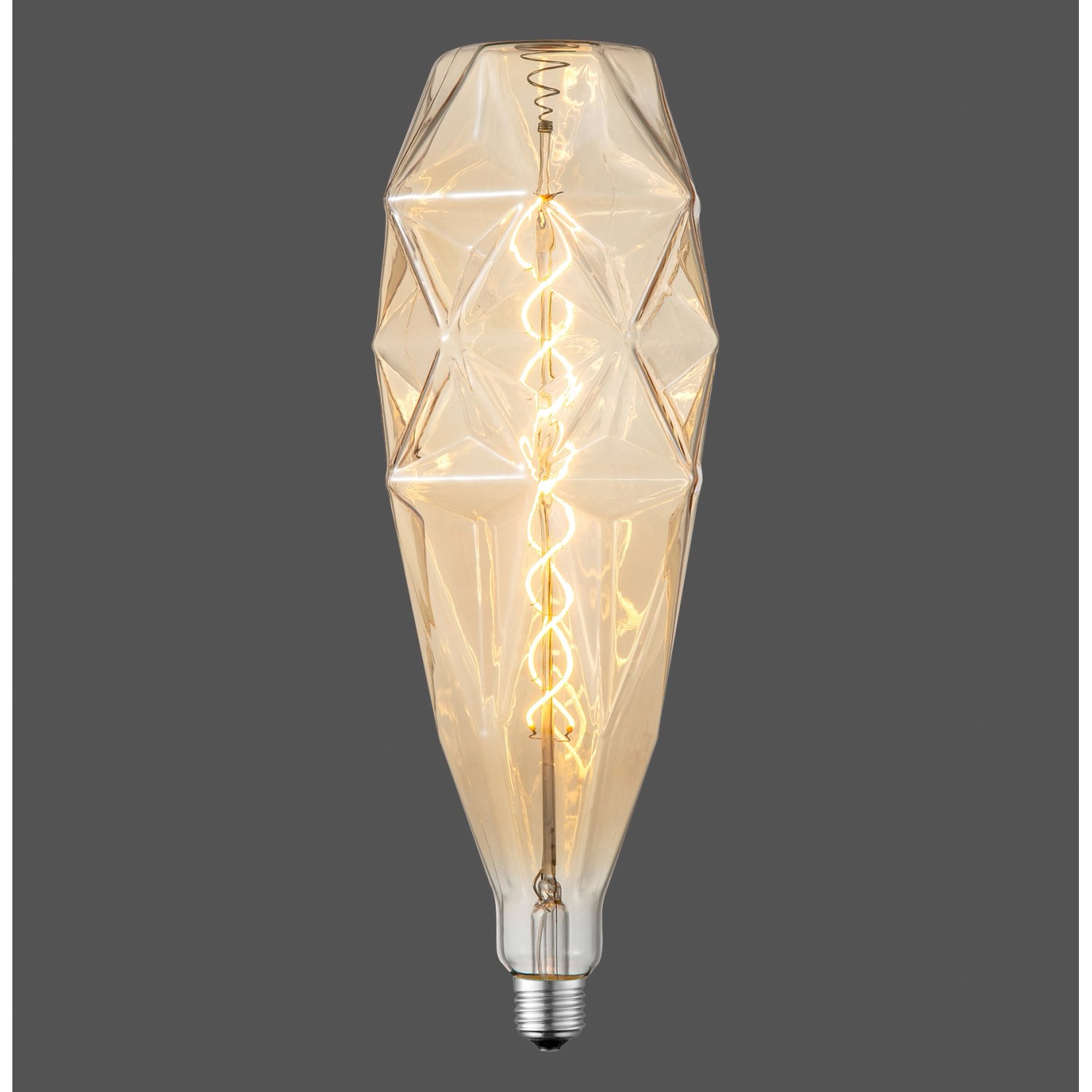 Just Light. LED-Leuchtmittel E27 6 W Warmweiß 350 lm 36 x 13 cm (H x Ø) von Just Light.