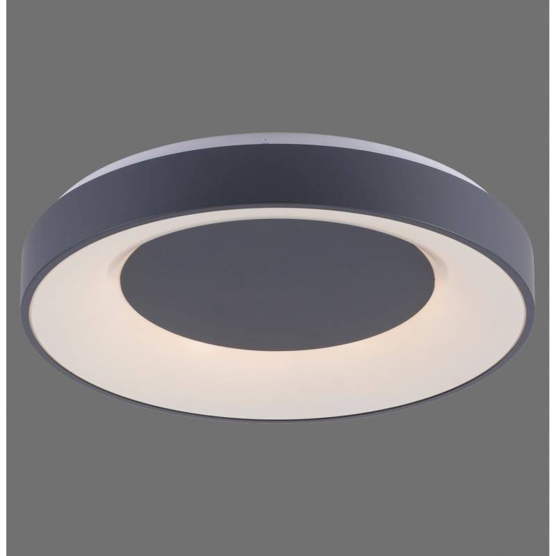 Just Light. LED-Deckenleuchte Lolasmart-Anika Schwarz App-steuerbar Ø 48 cm von Just Light.