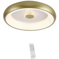 Just Light 14384-60 VERTIGO LED-Deckenleuchte LED 29W Messing von Just Light