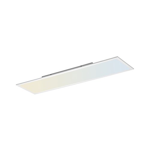 LeuchtenDirekt LED Deckenpanel FLAT, weiss, 1xLED-Board/35W/2700-5000K, Innenleuchte, IP20, CCT-Farbsteuerung, Funk-Fernbedienung, dimmbar, Memoryfunktion, 14533-16… von LeuchtenDirekt