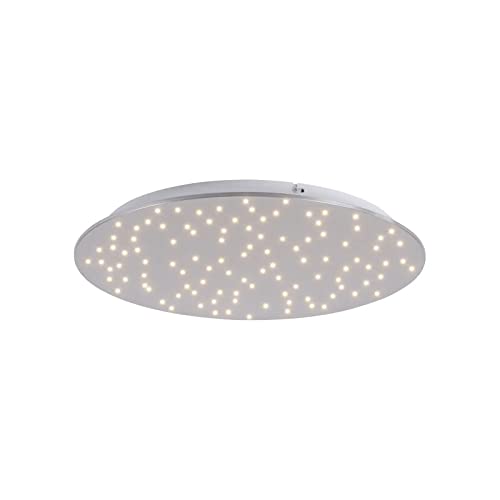 LeuchtenDirekt LED, Deckenleuchte Silber, Sternenoptik, 480x40mm, 19W/1750lm,2700-5000K, FB 14673-55 von LeuchtenDirekt