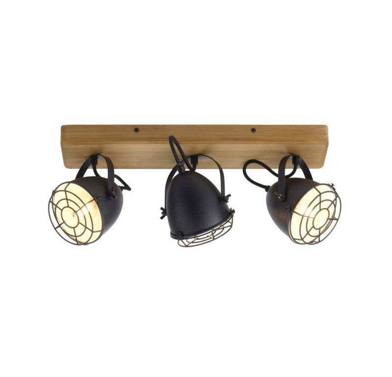 LeuchtenDirekt LED Deckenleuchte Deckenlampe BEETLE Spot, E14, Vintage Wand- Deckenmontage Spot dreh+schwenkbar von LeuchtenDirekt