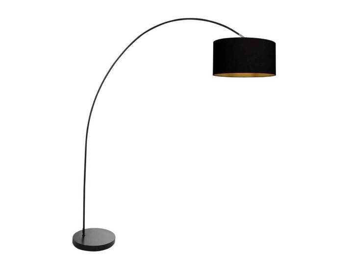Bogenlampe Solva schwarz Steinhauer - 3902ZW von LeuchtenTotal