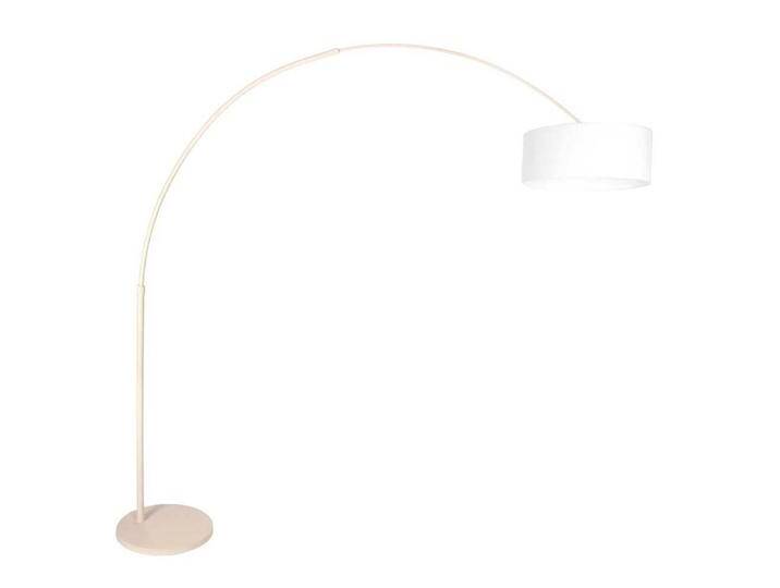 Bogenlampe Sparkled Light creme mit weißem Farbton Ø 50cm von LeuchtenTotal
