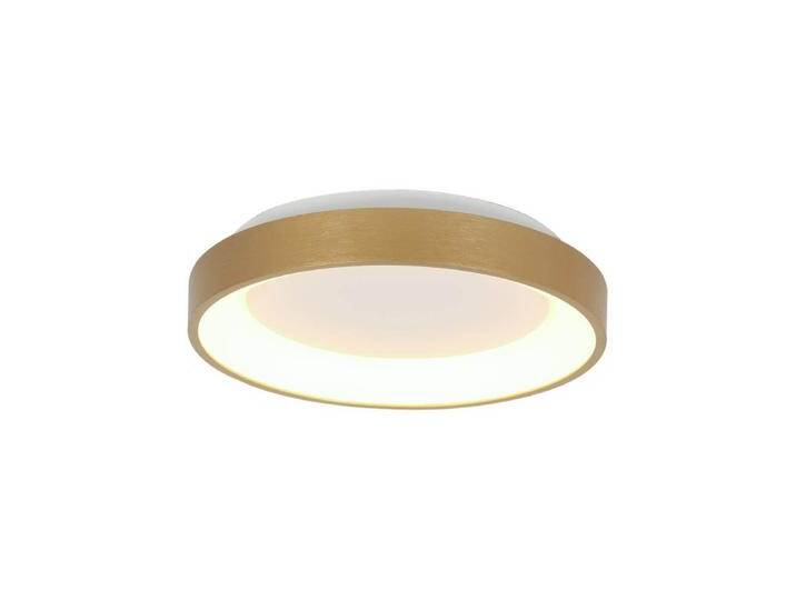 Deckenlampe Ringlede Design gold Ø 28cm Steinhauer - 3690GO von LeuchtenTotal