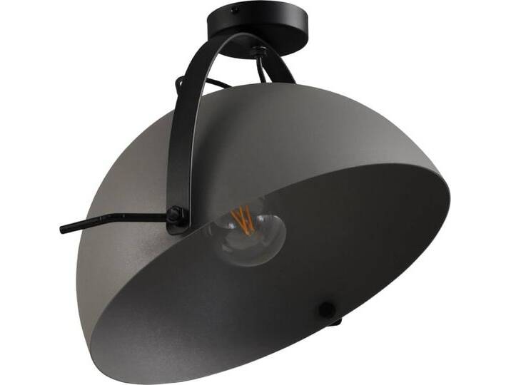 Deckenleuchte Larino 40 Betongnrijs mit schwarz Masterlight - von LeuchtenTotal