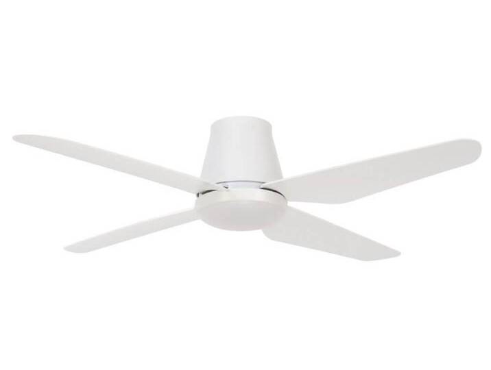 Deckenventilator Aria CTC Led Ø 122cm weiß IP55 Beacon - 213001 von LeuchtenTotal