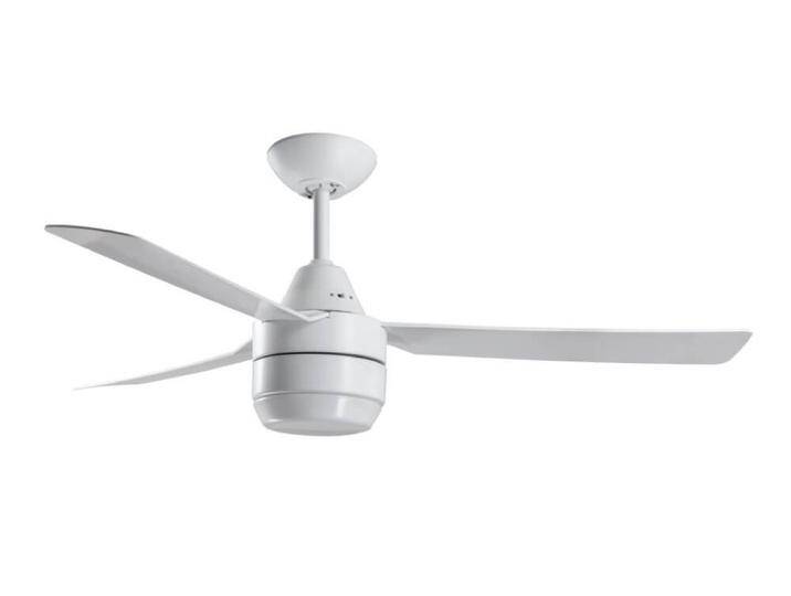 Deckenventilator weiß mit Lampe Calypso Ø 122cm IP55 Beacon - von LeuchtenTotal