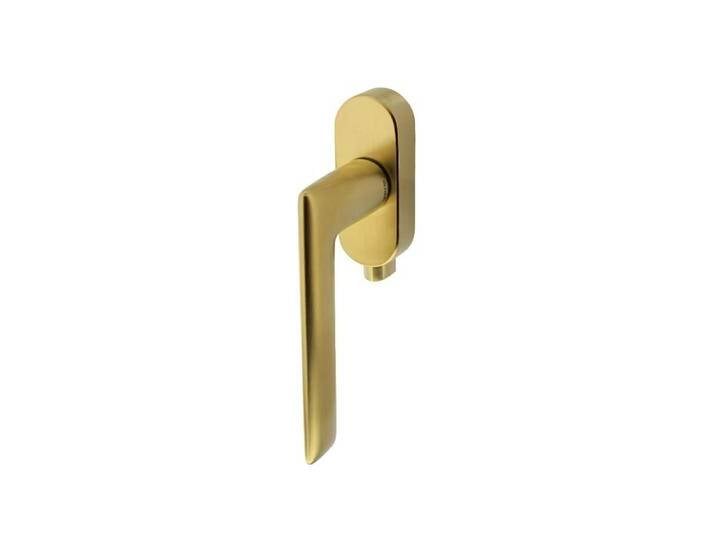 Design-Fenstergriff Tecno Abschließbare Messingmatte Olivari - von LeuchtenTotal