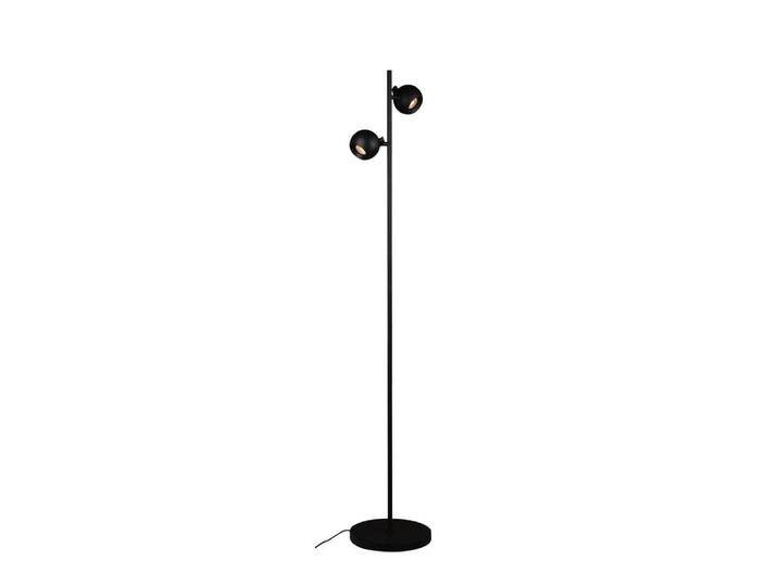 Design-Stehleuchte Bolero schwarz 2-flammig Artdelight - VL von LeuchtenTotal