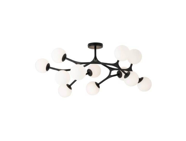 Designer-Deckenleuchte Maragall 12-Licht-Schwarz Stars of Light - Designer-Deckenleuchte Maragall 12-Licht-Schwarz Stars of Light - von LeuchtenTotal