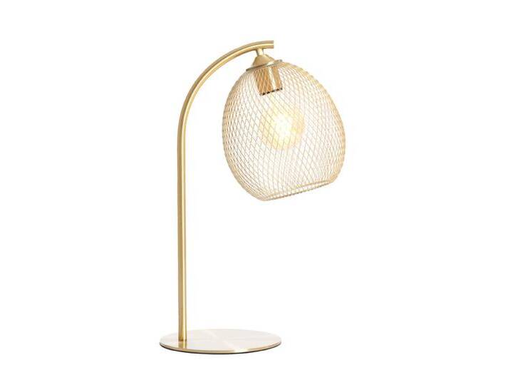Goldene Tischleuchte Moroc Ø 20cm Light & Living - 1880885 von LeuchtenTotal
