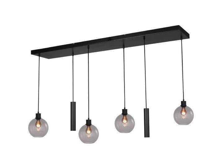 Hängelampe Lazise 4x Ø 20cm und 2x GU10 schwarz Masterlight - von LeuchtenTotal