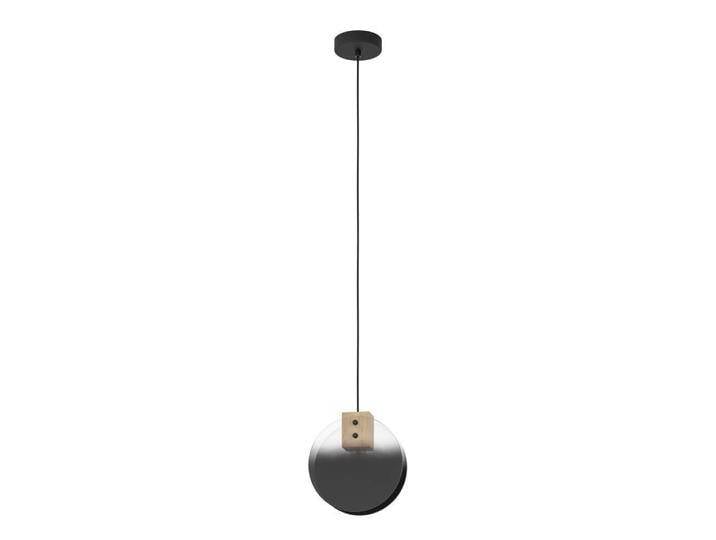 Hängelampe Millena Holz mit Schwarz Stars of Light - 390141 von LeuchtenTotal