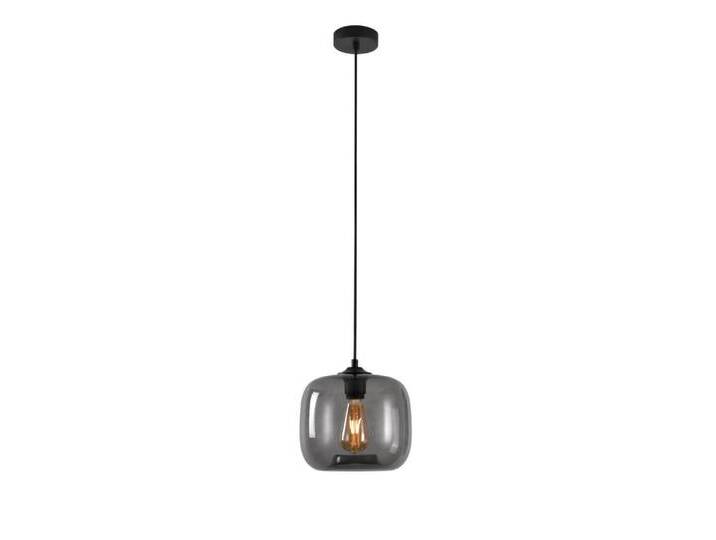 Hängelampe Preston graues Glas Ø 24cm Artdelight - HL PRESTON-24 von LeuchtenTotal