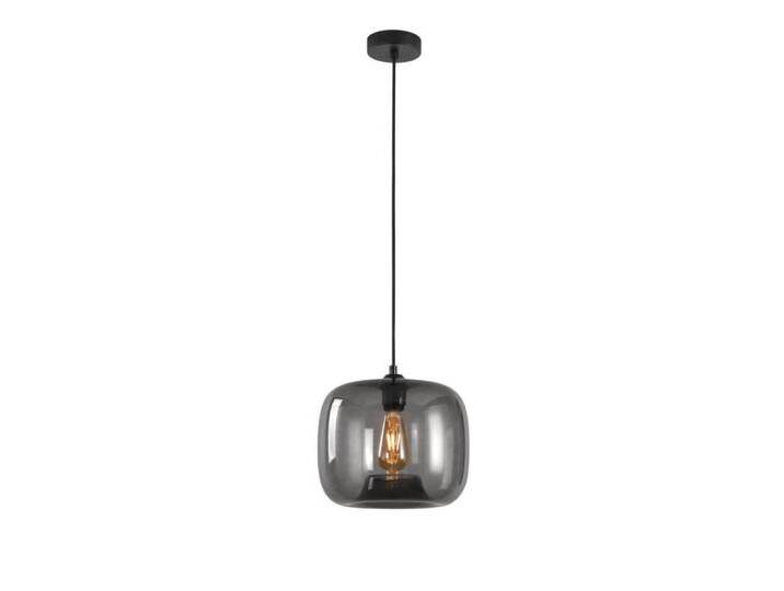 Hängelampe Preston graues Glas Ø 28cm Artdelight - HL PRESTON-28 von LeuchtenTotal