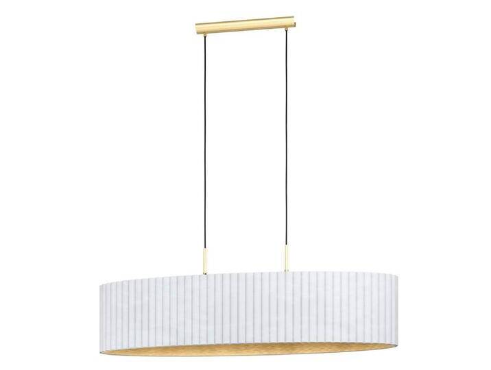 Hängelampe für das Esszimmer Tamaresco weiß mit gold Stars of von LeuchtenTotal