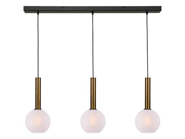 Hängelampe mit 3 Leuchten Bella 2 mit weißem Glas Masterlight - von LeuchtenTotal