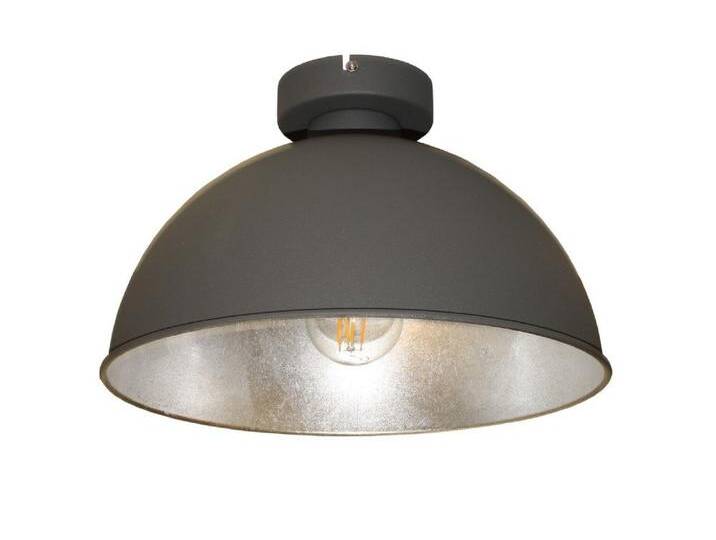 Land Deckenleuchte Curve Ø 31 cm grau mit silber Artdelight - PL Land Deckenleuchte Curve Ø 31 cm grau mit silber Artdelight - PL von LeuchtenTotal