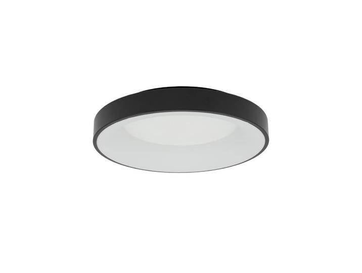 Runde Deckenleuchte Nikki Round schwarz Ø 48cm Lyora - 11207 von LeuchtenTotal