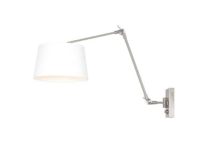 Tischlampe Lampenschirm Gramineus weiß Steinhauer - 9723ST von LeuchtenTotal