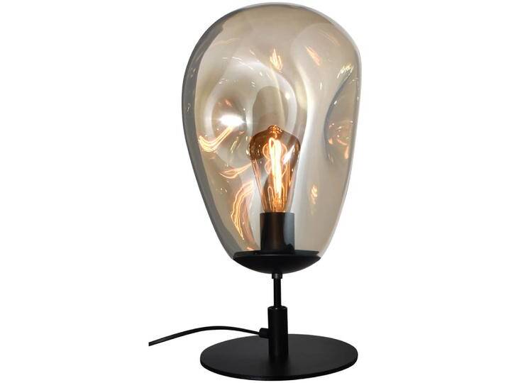 Tischlampe Lava Ø 22,5cm Goldglas Masterlight - 4760-05-02-60 von LeuchtenTotal