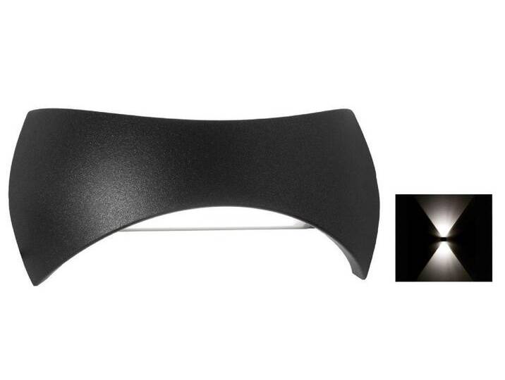 Up - Downlighter Oval 12cm Anthrazit Franssen - 464571 von LeuchtenTotal